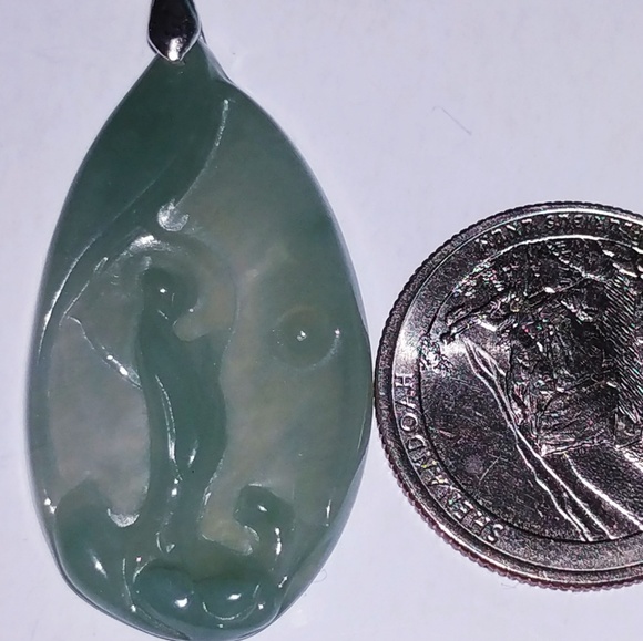 Lucky Jade Jewelry Vintage Authentic Lavender Lucky Real Jade Pendant Poshmark